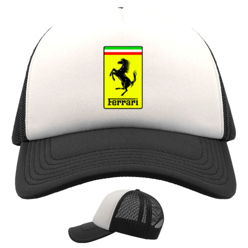 Trucker Cap - Ferrari logo 1 - Mfest