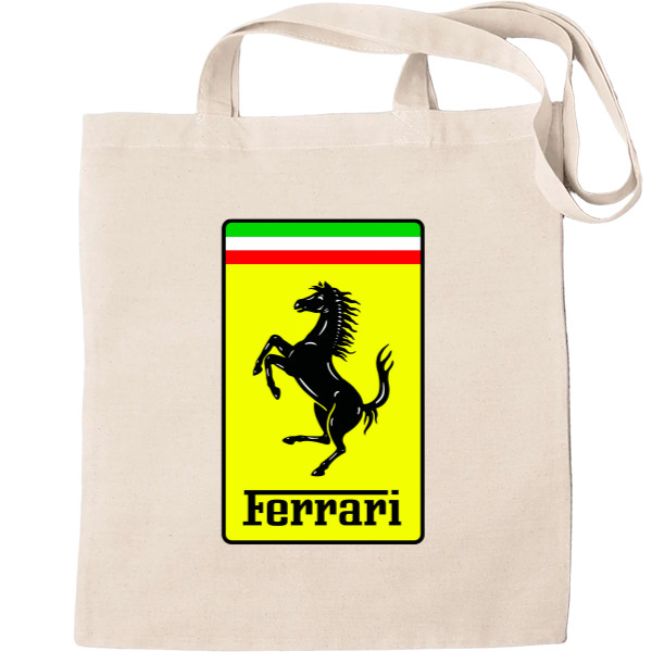 Еко-Сумка для шопінгу - Ferrari logo 1 - Mfest