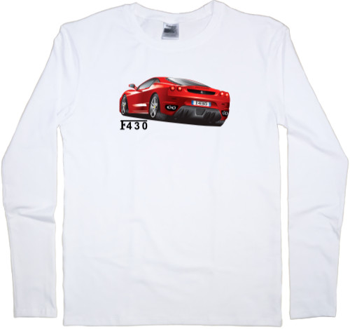 Men's Longsleeve Shirt - Ferrari F430 - Mfest