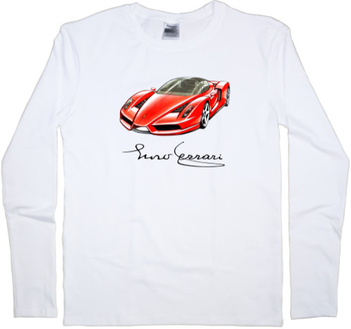 Men's Longsleeve Shirt - Ferrari Enzo - Mfest