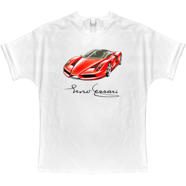 T-shirt Oversize - Ferrari Enzo - Mfest