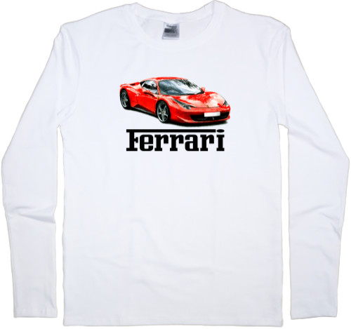 Men's Longsleeve Shirt - Ferrari 10 - Mfest