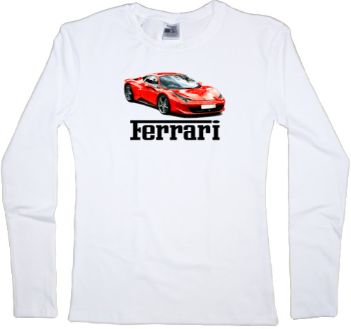 Women's Longsleeve Shirt - Ferrari 10 - Mfest