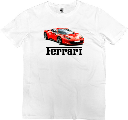 Футболка Премиум Детская - Ferrari 10 - Mfest