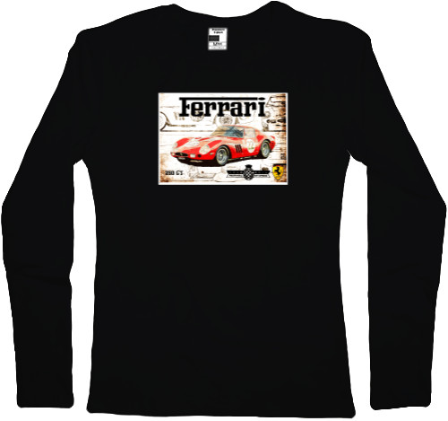 Women's Longsleeve Shirt - Ferrari 9 - Mfest