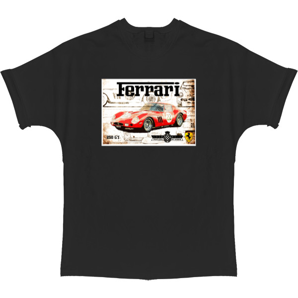 T-shirt Oversize - Ferrari 9 - Mfest