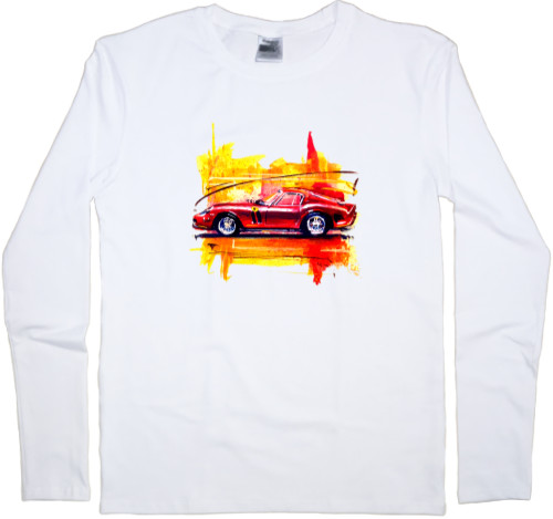 Men's Longsleeve Shirt - Ferrari 8 - Mfest