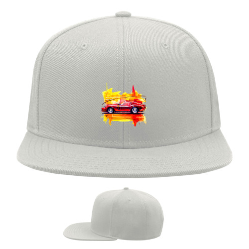 Snapback Baseball Cap - Ferrari 8 - Mfest