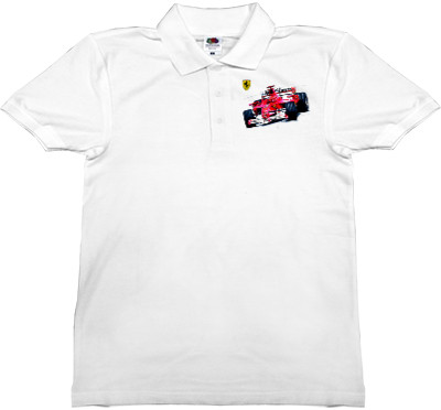 Ferrari - Man's Polo Shirt Fruit of the loom - Ferrari 7 - Mfest