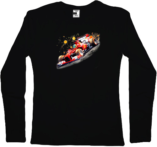 Women's Longsleeve Shirt - Ferrari 6 - Mfest