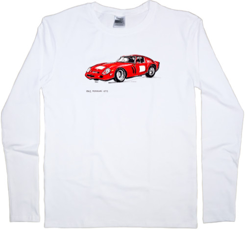 Men's Longsleeve Shirt - Ferrari 5 - Mfest