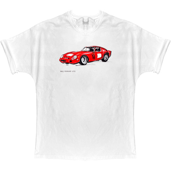 T-shirt Oversize - Ferrari 5 - Mfest