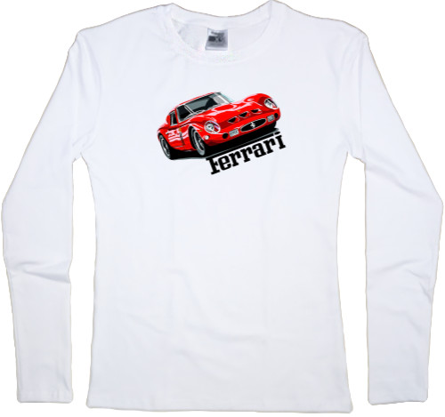 Women's Longsleeve Shirt - Ferrari 2 - Mfest