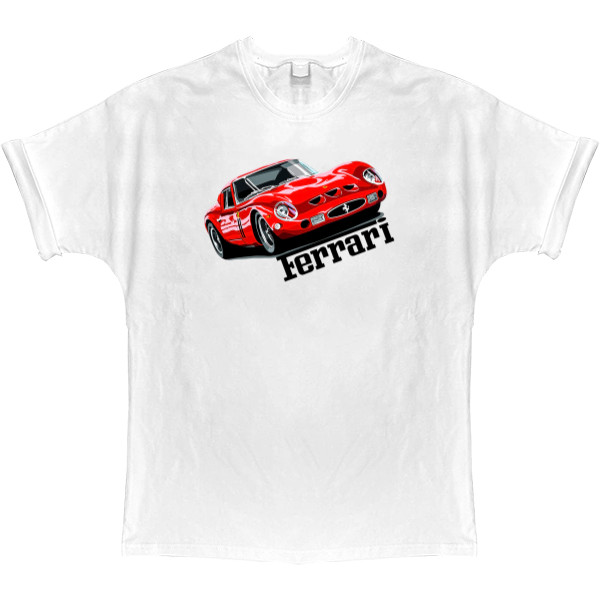 T-shirt Oversize - Ferrari 2 - Mfest