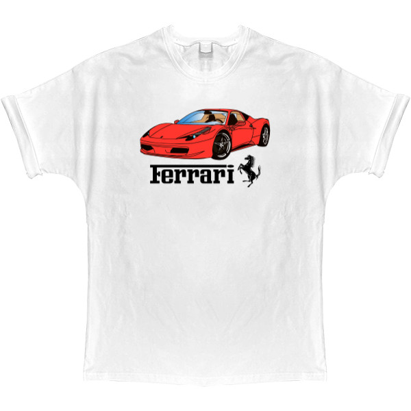 T-shirt Oversize - Ferrari 1 - Mfest