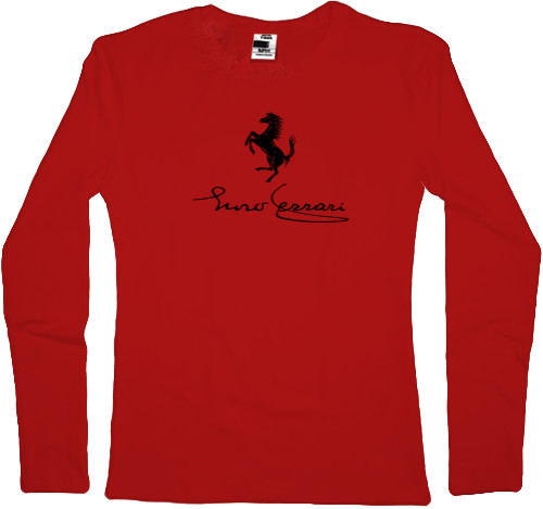 Women's Longsleeve Shirt - Enzo Ferrari - Mfest