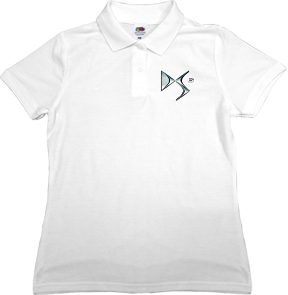 Women's Polo Shirt Fruit of the loom - Citroen DS3 logo - Mfest