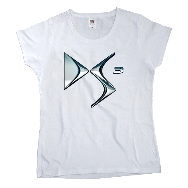 Women's T-shirt Fruit of the loom - Citroen DS3 logo - Mfest