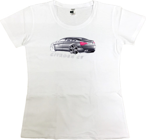 Women's Premium T-Shirt - Citroen C5 - 1 - Mfest