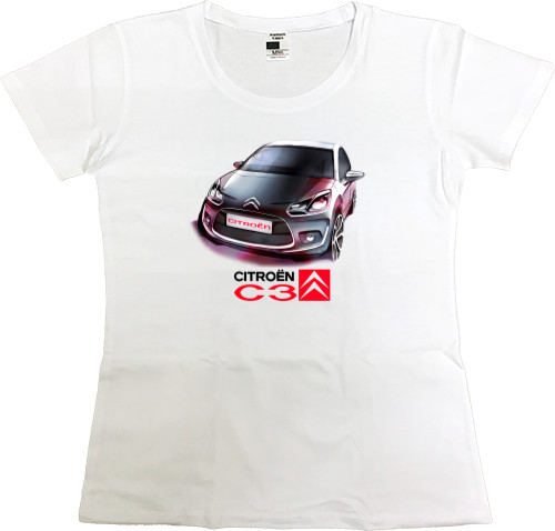 Women's Premium T-Shirt - Citroen C3 - 1 - Mfest