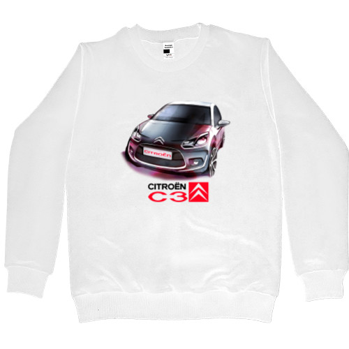 Men’s Premium Sweatshirt - Citroen C3 - 1 - Mfest