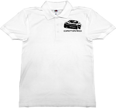 Man's Polo Shirt Fruit of the loom - Chevrolet Camaro 1 - Mfest