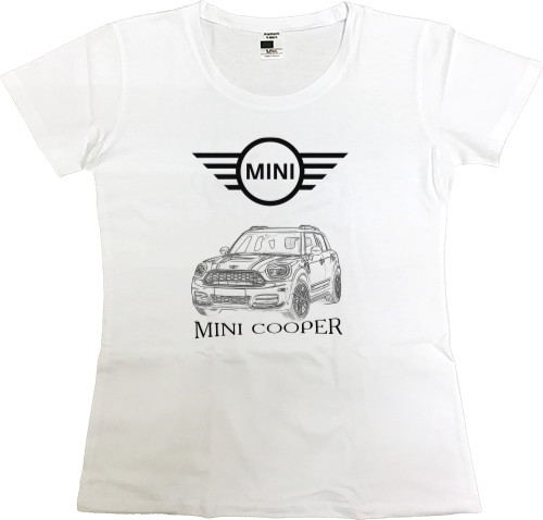 Women's Premium T-Shirt - Mini Cooper - Mfest