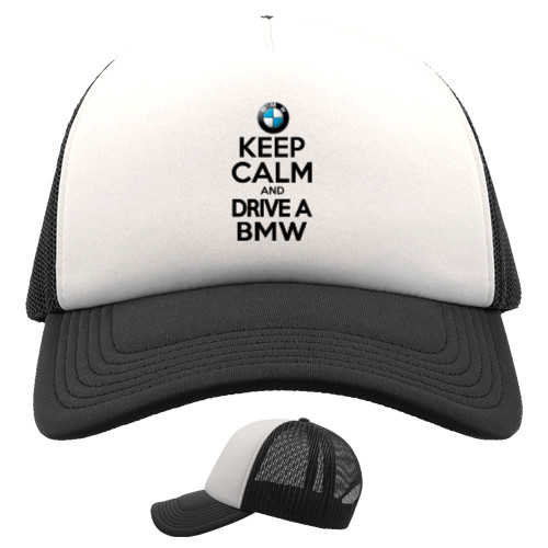 Keep calm and drive a BMW