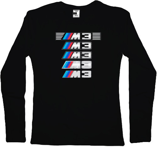 BMW - Women's Longsleeve Shirt - BMW M3 - Mfest