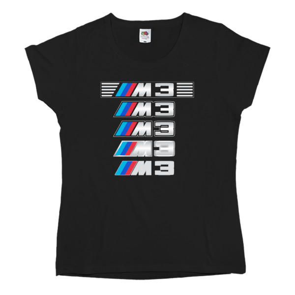 Women's T-shirt Fruit of the loom - BMW M3 - Mfest