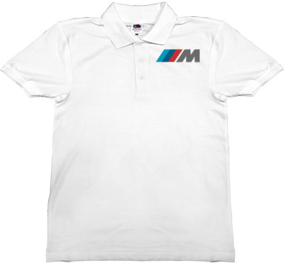 Man's Polo Shirt Fruit of the loom - bmw m series - Mfest