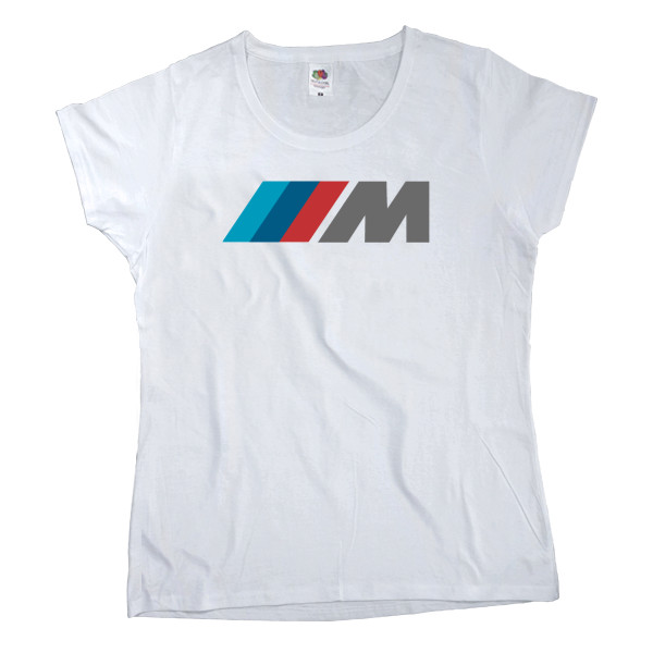 Women's T-shirt Fruit of the loom - bmw m series - Mfest