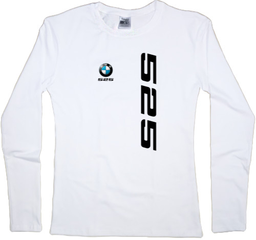 Women's Longsleeve Shirt - BMW 525-black - Mfest