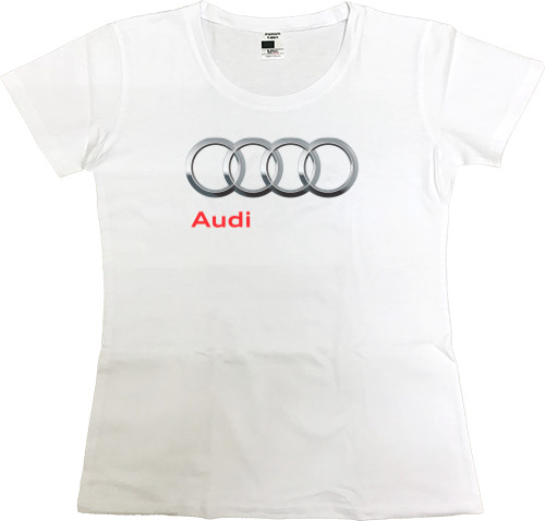 Women's Premium T-Shirt - Audi 2 - Mfest