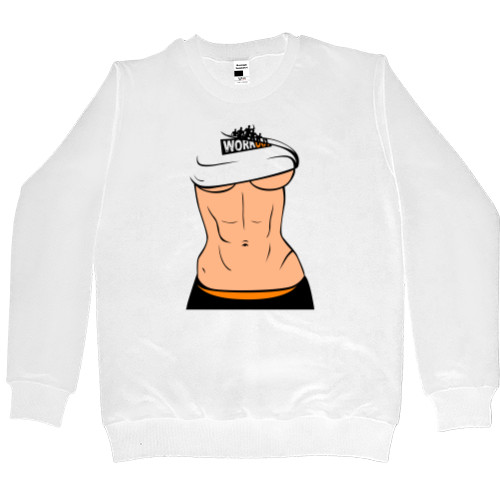 Men’s Premium Sweatshirt - Street workout-lady - Mfest