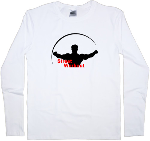 Men's Longsleeve Shirt - Street workout 4 - Mfest