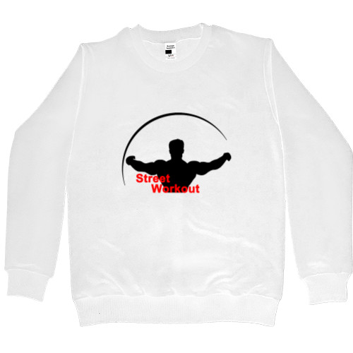 Men’s Premium Sweatshirt - Street workout 4 - Mfest