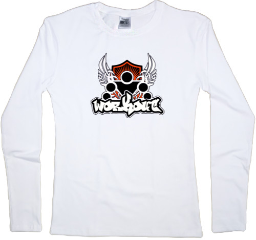 Women's Longsleeve Shirt - Street workout 3 for gray - Mfest