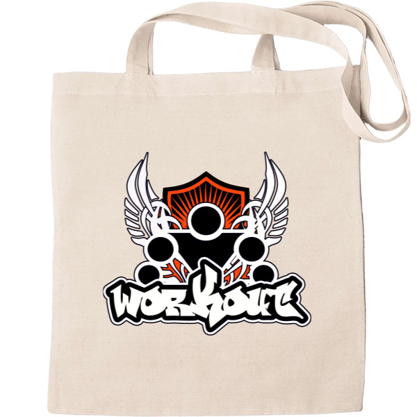 Tote Bag - Street workout 3 for gray - Mfest