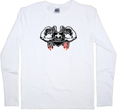 Men's Longsleeve Shirt - Street workout 3 - Mfest