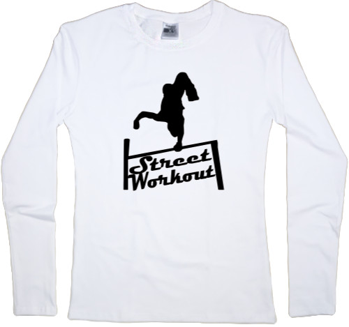 Women's Longsleeve Shirt - Street workout 1 - Mfest