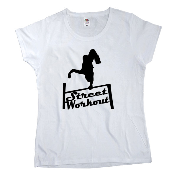 Women's T-shirt Fruit of the loom - Street workout 1 - Mfest