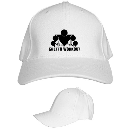 Kids' Baseball Cap 6-panel - Ghetto workout - Mfest