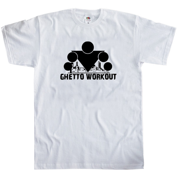 Kids' T-Shirt Fruit of the loom - Ghetto workout - Mfest