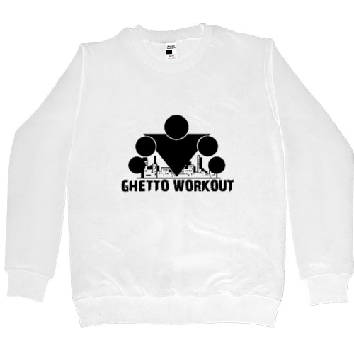 Men’s Premium Sweatshirt - Ghetto workout - Mfest