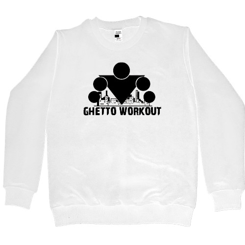 Women's Premium Sweatshirt - Ghetto workout - Mfest