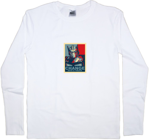 Men's Longsleeve Shirt - OBEY Change into a truck - Mfest