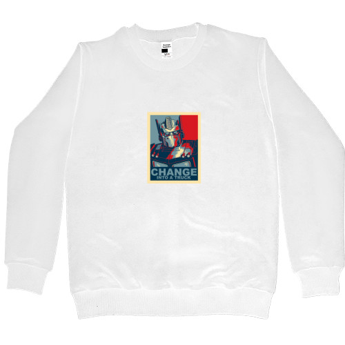 Women's Premium Sweatshirt - OBEY Change into a truck - Mfest