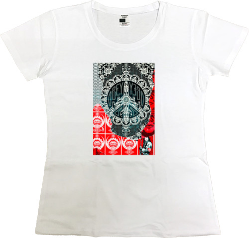 Women's Premium T-Shirt - Obey (16) - Mfest