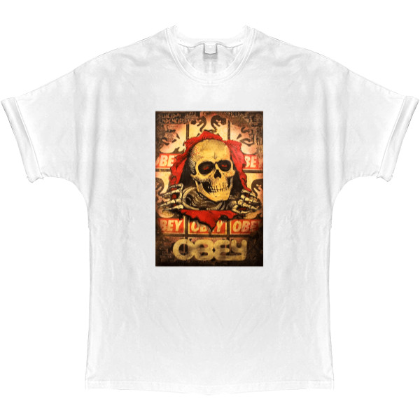 T-shirt Oversize - Obey (11) - Mfest